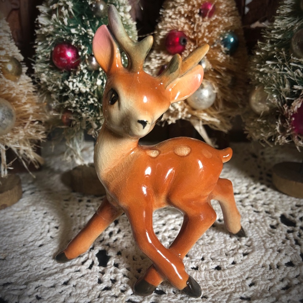 Vintage Ceramic Deer
